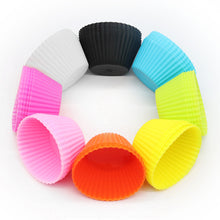 Load image into Gallery viewer, 12 Pcs/Set Silicone Cake Mold Round Shape Muffin Cupcake Baking Molds Bakeware Maker DIY Cake Decor Tools