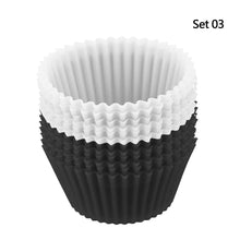 Load image into Gallery viewer, 12 Pcs/Set Silicone Cake Mold Round Shape Muffin Cupcake Baking Molds Bakeware Maker DIY Cake Decor Tools