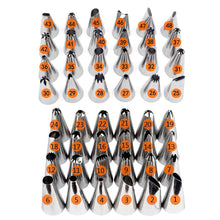 Load image into Gallery viewer, 16/26Pcs Silicone Pastry Bag Tips Kitchen DIY Cake Icing Piping Cream Decorate Tool Reusable Pastry Bag+Stainless Nozzle