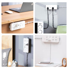 Load image into Gallery viewer, 16/20PCS Self-adhesive Cable Organizer Clips Wire Cable Management Desktop Workstation Wire Manager Cord Holder Charging Data Line Winder