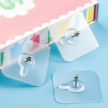 Load image into Gallery viewer, 2pcs Strong Adhesive Seamless Sticky Wall Hook Nail Mounting Rack Screw Rod Without Holes Screw Stickers Wall Picture Hook Kits
