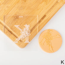 Load image into Gallery viewer, DIY Alphabet Cookie Embosser Baking Pastry Mold Fondant Cake Decorating Stamp Pastry Embossed Design Tool
