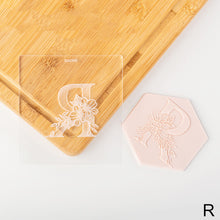 Load image into Gallery viewer, DIY Alphabet Cookie Embosser Baking Pastry Mold Fondant Cake Decorating Stamp Pastry Embossed Design Tool