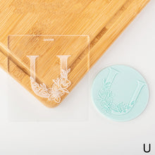 Load image into Gallery viewer, DIY Alphabet Cookie Embosser Baking Pastry Mold Fondant Cake Decorating Stamp Pastry Embossed Design Tool