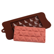 Load image into Gallery viewer, Siclione Chocolate Mold Non-Stick Silicone Triangle Mould Jelly Candy Dessert Pastry Cake Baking Tray Decorating Tools Ice Cube Mould