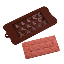 Load image into Gallery viewer, Siclione Chocolate Mold Non-Stick Silicone Triangle Mould Jelly Candy Dessert Pastry Cake Baking Tray Decorating Tools Ice Cube Mould