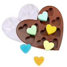 Load image into Gallery viewer, Star/Heart Silicone Mold DIY Chocolate Cake Mold Cupcake Baking Tray Dessert Pastry Cake Decorating Tools