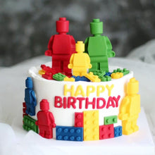 Load image into Gallery viewer, Building Block Silicone Cake Mold Silicone Building Bricks Ice Cube Mold Fondant Cake Decoration Sugarcraft Chocolate Moulds Cupcake Baking Mold Bakeware