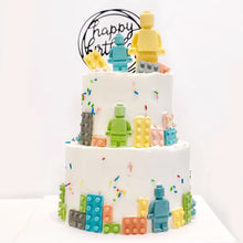 Load image into Gallery viewer, Building Block Silicone Cake Mold Silicone Building Bricks Ice Cube Mold Fondant Cake Decoration Sugarcraft Chocolate Moulds Cupcake Baking Mold Bakeware