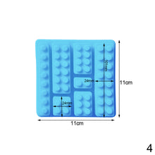Load image into Gallery viewer, Building Block Silicone Cake Mold Silicone Building Bricks Ice Cube Mold Fondant Cake Decoration Sugarcraft Chocolate Moulds Cupcake Baking Mold Bakeware
