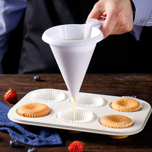 Load image into Gallery viewer, Handheld Cake Paste Funnel Mirror Surface Cake Sugar Dispenser Chocolake Cookie Cupcake Pancake Baking Tool for cake mold