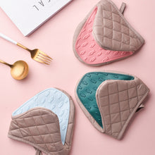 Load image into Gallery viewer, 1pc Non Slip Silicone Anti-scalding Oven Gloves Mitts Kitchen Silicone Gloves Tray Dish Bowl Holder Baking Cooking Insulation Hand Clip for BBQ