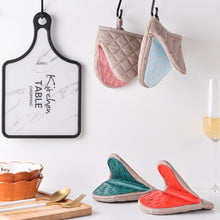 Load image into Gallery viewer, 1pc Non Slip Silicone Anti-scalding Oven Gloves Mitts Kitchen Silicone Gloves Tray Dish Bowl Holder Baking Cooking Insulation Hand Clip for BBQ