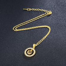 Load image into Gallery viewer, Stainless Steel Chain Arabic Women Gold Color Muslim Islamic God Allah Charm Pendant Necklace for Jewelry Ramadan Gift