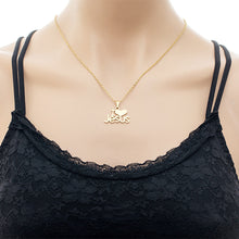 Load image into Gallery viewer, Religious Gold Color Stainless Steel I Love Jesus Pendant Necklace For Women Christian Jewelry Gift
