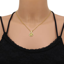Load image into Gallery viewer, Gold Color Copper Micro Inlay Zircon 12 Constellations Pendant Necklace For Women Fashion Party Jewelry