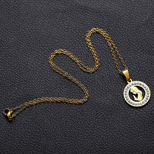 Load image into Gallery viewer, Women Gold Color Stainless Steel Virgin Mary Charm Pendant Necklace for Christian Jewelry Gift