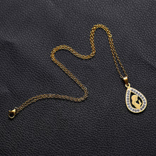 Load image into Gallery viewer, Women Gold Color Stainless Steel Virgin Mary Charm Pendant Necklace for Christian Jewelry Gift