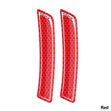 Load image into Gallery viewer, 2Pcs Car Safety Warning Sticker Mark Car Reflective Stickers Tape Reflective Strips Exterior Accessories