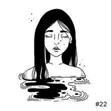Load image into Gallery viewer, Simple Tattoo Stickers Waterproof Long Lasting Tattoo Stickers Body Art Tattoo Fake Tattoo Sticker For Women Men