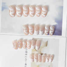 Load image into Gallery viewer, 24pcs/set Long Manicure Fake Nail Detachable Nail Patch Wearing Nails Nail Stickers Nail Art Accessories