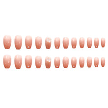 Load image into Gallery viewer, 24pcs/set Long Manicure Fake Nail Detachable Nail Patch Wearing Nails Nail Stickers Nail Art Accessories