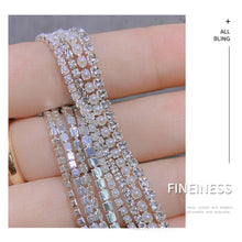 Load image into Gallery viewer, Nail Decoration Chain Light Luxury Metal Diamond Jewelry Manicure Decoracion Nail Stickers DIY Nail Art Accessories