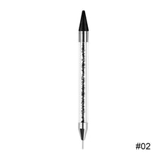 Load image into Gallery viewer, Nail Art Spot Drill Pen Double End Spot Drill Crayon Manicure Draw Paint Pen Nail Spot Drill Tools Manicure Art Tools