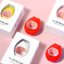 Load image into Gallery viewer, 16W Rose Nail Lamp Nail Dryer Manicure Tool Fast Curing Gel Lamp LED Lamp Manicure Machine for Nail Polish Dryer