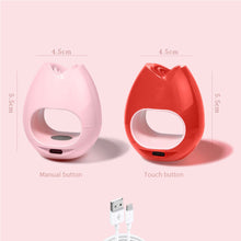 Load image into Gallery viewer, 16W Rose Nail Lamp Nail Dryer Manicure Tool Fast Curing Gel Lamp LED Lamp Manicure Machine for Nail Polish Dryer