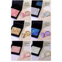 Load image into Gallery viewer, UV Solid Glitter Glue Nail Polish Glue Solid Glitter Sequin Glue Popular Colors Manicure Tools Nail Art Accessories