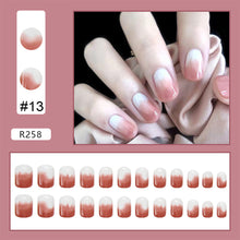 Load image into Gallery viewer, 24pcs/set Nail Stickers Nail Pieces Removable Fake Nails Extensions Artificial Nail Art Accessories