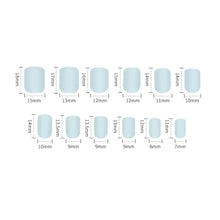 Load image into Gallery viewer, 24pcs/set Nail Stickers Nail Patch Removable Fake Nails Extensions Artificial Nail Art Accessories