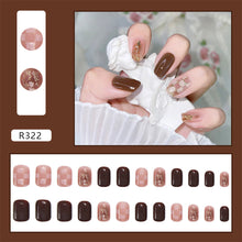Load image into Gallery viewer, 24pcs/set Various Nail Pieces Nail Patch Removable Fake Nails Extensions Artificial Nail Art Accessories