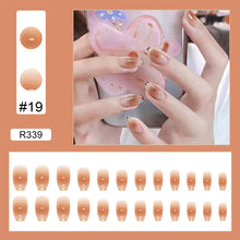 Load image into Gallery viewer, 24pcs/set Various Nail Pieces Nail Patch Removable Fake Nails Extensions Artificial Nail Art Accessories