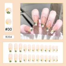 Load image into Gallery viewer, 24pcs/set Various Nail Pieces Nail Patch Removable Fake Nails Extensions Artificial Nail Art Accessories