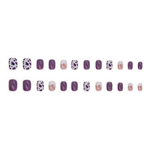 Load image into Gallery viewer, 24pcs/set Nail Pieces Nail Patch Removable Fake Nails Extensions Artificial Nail Art Accessories