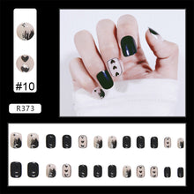 Load image into Gallery viewer, 24pcs/set Nail Pieces Nail Patch Removable Fake Nails Extensions Artificial Nail Art Accessories