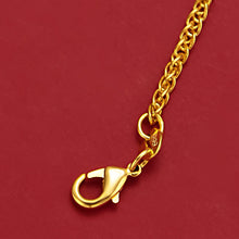 Load image into Gallery viewer, Trendy Women Brass Vacuum Plating Gold Chain Bracelets Fashion Elegant Alluvial Gold Simple Gold Chain Bracelet Accessories