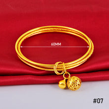 Load image into Gallery viewer, Fashion Multilayer Alluvial Gold Lotus Flower Bracelet Female Bangle Elegant Simple Lucky Bracelet Women Jewelry Gift Accessories