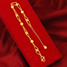 Load image into Gallery viewer, Fashion Alluvial Gold Vietnamese Sand Gold Frosted Glossy Beaded Bracelet Creative Elegant Bracelet Jewelry Accessories