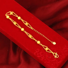 Load image into Gallery viewer, Fashion Alluvial Gold Vietnamese Sand Gold Frosted Glossy Beaded Bracelet Creative Elegant Bracelet Jewelry Accessories