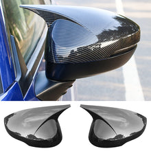 Load image into Gallery viewer, 2Pcs Car Rear View Side Mirror Cover Rearview Caps For Honda For Civic 11th 2022 ABS Carbon Fiber Style