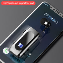 Load image into Gallery viewer, K55 Talk Time 20 Hours Bluetooth Headset BT5.2 Call Remind Vibration Sport Clip Driver Auriculares Earphone