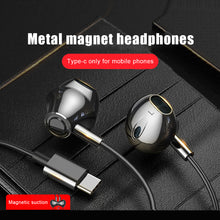 Load image into Gallery viewer, G20T Metal Magnetic Earphone Microphone With Tuning Bass Mobile Phone Headset Universal Headset