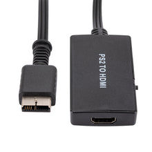 Load image into Gallery viewer, 1080P PS2 To HDMI-compatibale Audio Video Converter Adapter Support For PS1/2/3 Display Modes for HDTV PC Full HD Cable Adapter