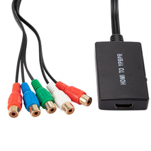 Load image into Gallery viewer, HDMI to YPbPr Converter Adapter Support HD 1080P 720P Compatible With DVD Blu-Ray Player PS2 PS3 Xbox to The New HDTV