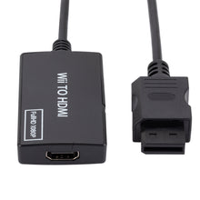Load image into Gallery viewer, HD 720P/1080P WII to HDMI-Compatible Converter With Cable And With 3.5MM Jack Audio For HDTV Monitor Display Wii to HDMI Adapter