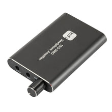 Load image into Gallery viewer, Portable HiFi Headphone Amplifier Headphone Amp 3.5mm Stereo Audio Out with Switch Powered Dual-Output with 2-Level Boost