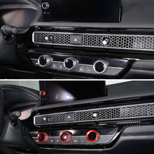 Load image into Gallery viewer, 4Pcs Aluminum Alloy Central Control Air Conditioner Volume Adjustment Knob Ring Car Accessories for Honda Civic 11th 2022